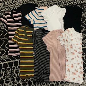 Tshirt Bundle! 9 shirts - Sizes range from M- XL, but all fit like M